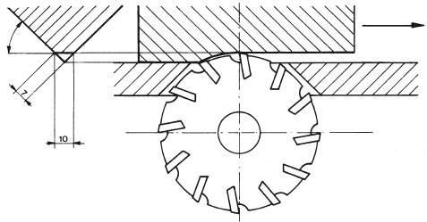 OMCA ART650 bench plate bevel machine bevel profile